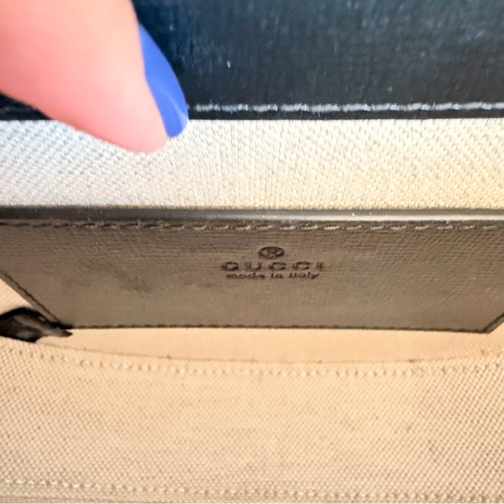 Black Gucci Horsebit leather crossbody bag - Picture 9 of 12